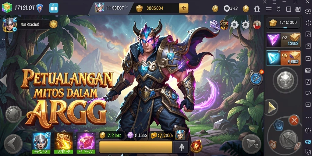 Tampilan gameplay menarik dalam 171SLOT dengan aksi ARPG seru.