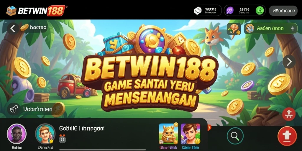 Screenshot BETWIN188 menampilkan suasana permainan yang seru dan interaktif.