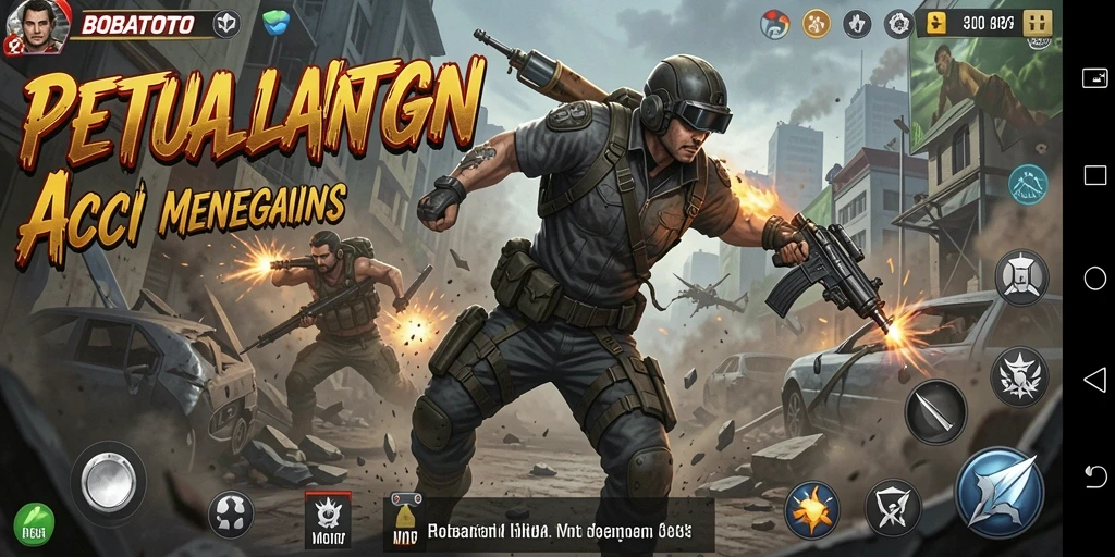 Screenshot menampilkan aksi seru dalam game BOBATOTO.
