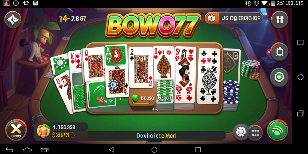 Tampilan gameplay BOWO77 yang menarik dan interaktif.