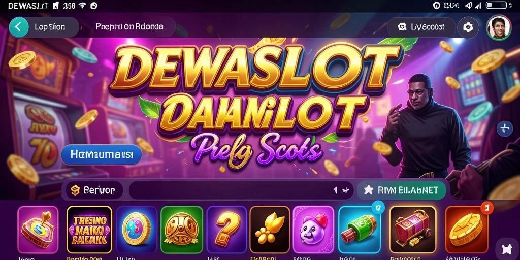 Tangkapan layar gameplay DEWASLOT yang menegangkan dan seru.