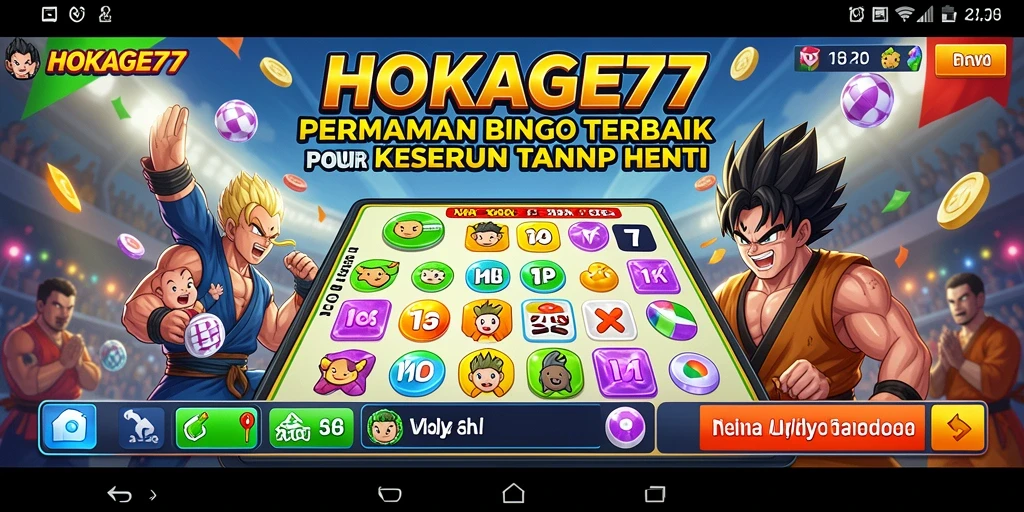 Tampilan gameplay HOKAGE77 yang seru dan menegangkan.