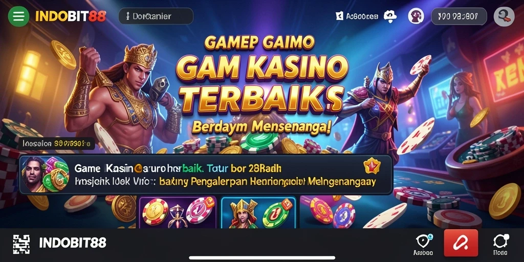 Tampilan gameplay menarik dari <strong>INDOBIT88</strong> di dunia kasino.