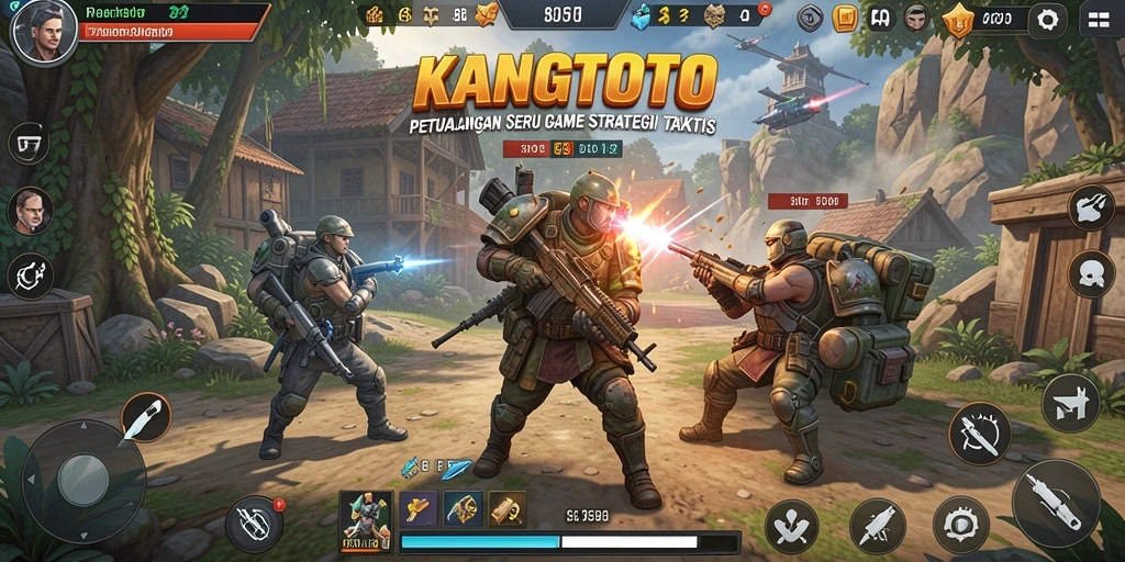 Tangkapan layar gameplay KANGTOTO yang menarik dan strategis.