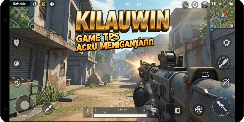 Tampilan gameplay TPS KILAUWIN yang seru dan mendebarkan.