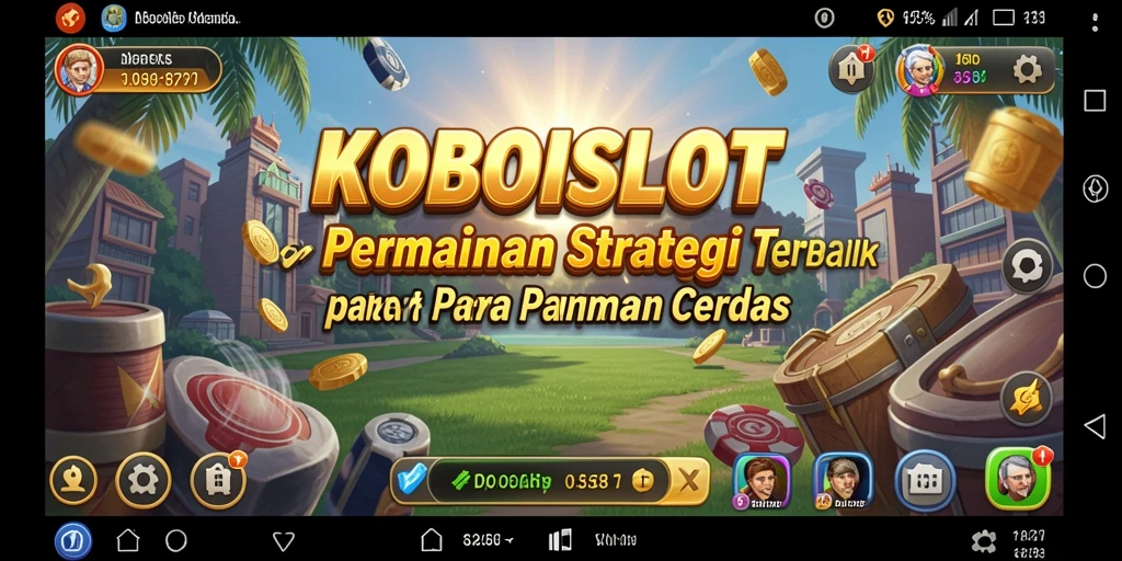 Gameplay menakjubkan dari KOBOISLOT dengan strategi mendalam.