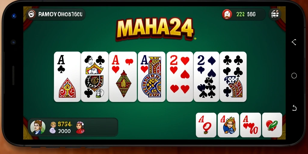 Screenshot gameplay seru dari MAHA24 yang menampilkan aksi Domino.