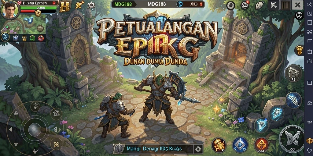 Gameplay dinamis dan grafis menawan dari MDG188