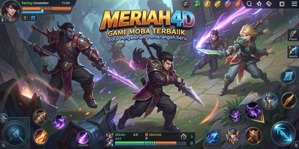 Tampilan gameplay seru dari MERIAH4D yang penuh aksi.