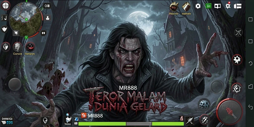 Tampilan gameplay menakutkan dari MR888 yang memikat.