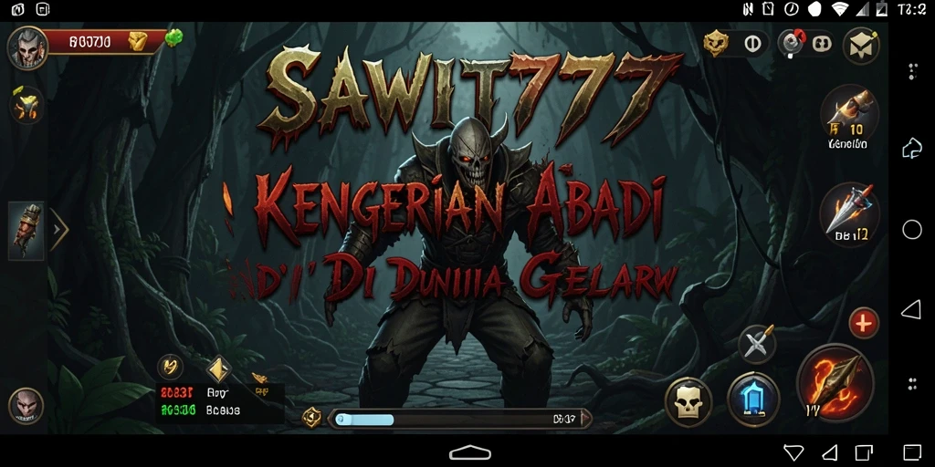 Tangkapan layar dari gameplay penuh kengerian SAWIT777.