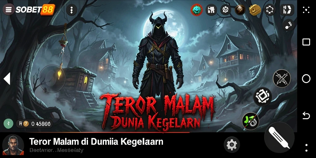 Tampilan gameplay mendebarkan dalam atmosphere horor yang mengintimidasi.