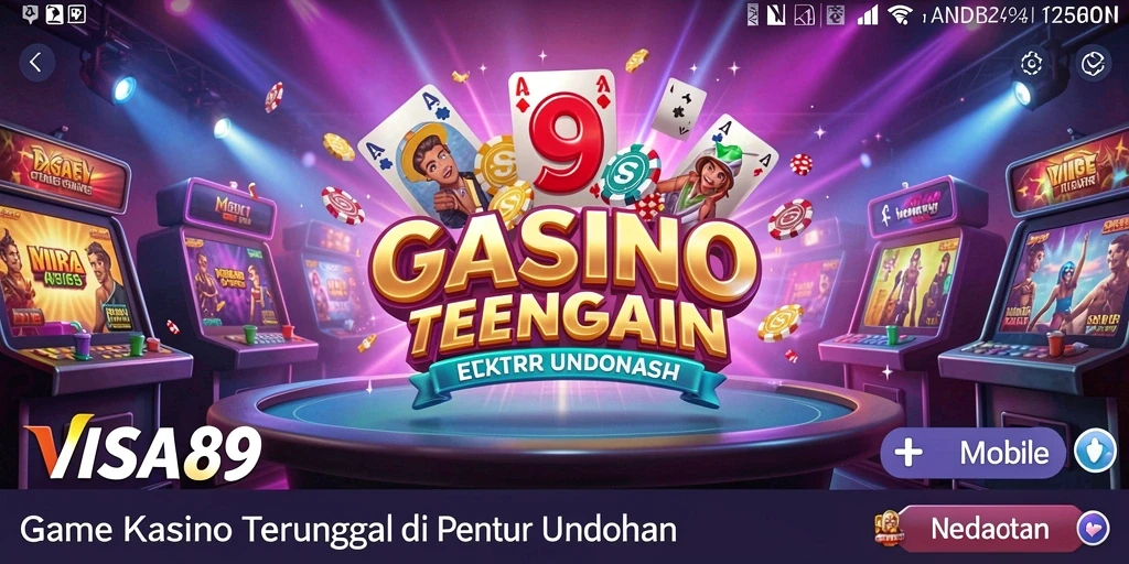Tampilan gameplay Kasino yang mengasyikkan di aplikasi VISA89.